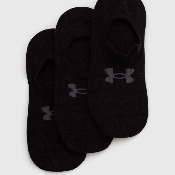 Under Armour sosete 3-pack culoarea negru