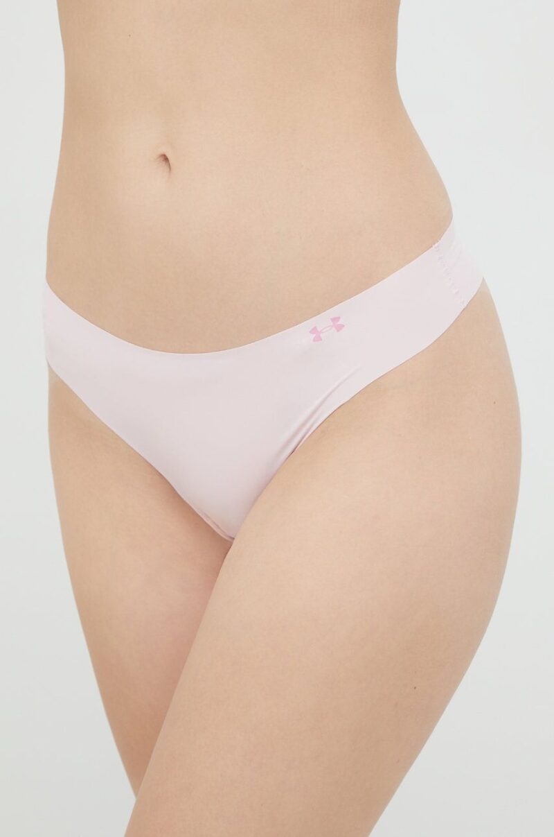 Under Armour tanga (3-pack) culoarea roz preţ