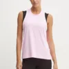 Under Armour top de antrenament Knockout Novelty culoarea roz