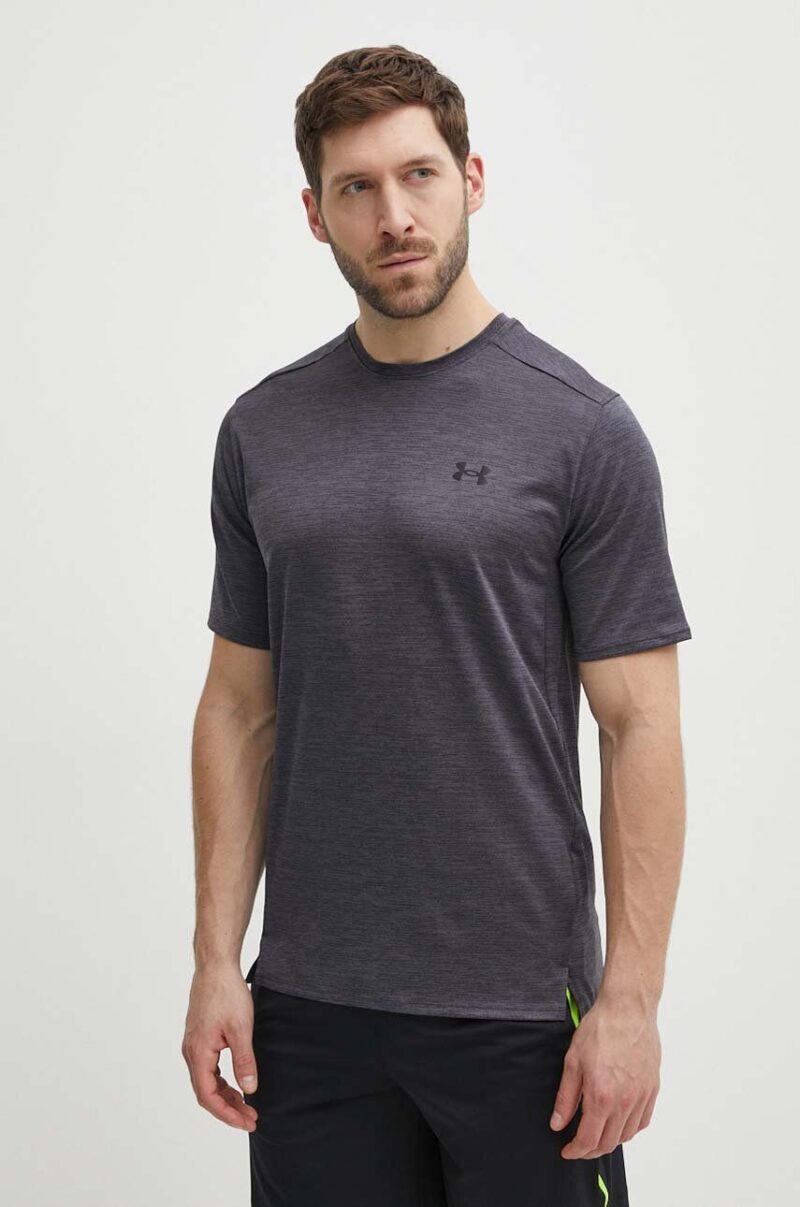 Under Armour tricou de antrenament Tech Vent culoarea gri