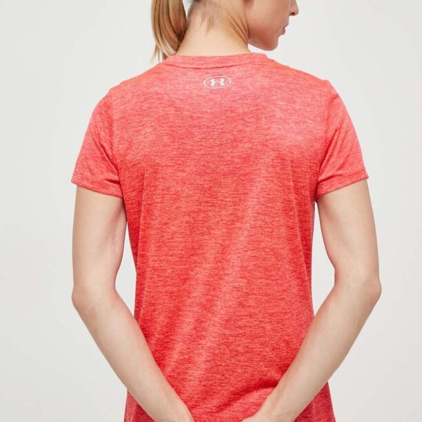 Under Armour tricou de antrenament Tech culoarea rosu preţ