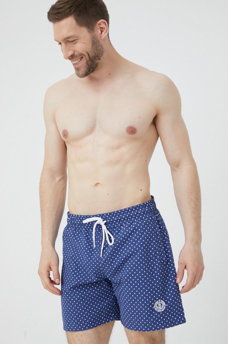 Unfair Athletics pantaloni scurti de baie culoarea albastru marin