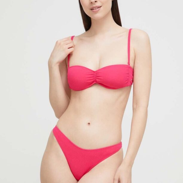 United Colors of Benetton bikini brazilieni culoarea roz preţ