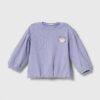 United Colors of Benetton bluza culoarea violet