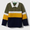 United Colors of Benetton longsleeve din bumbac pentru copii modelator