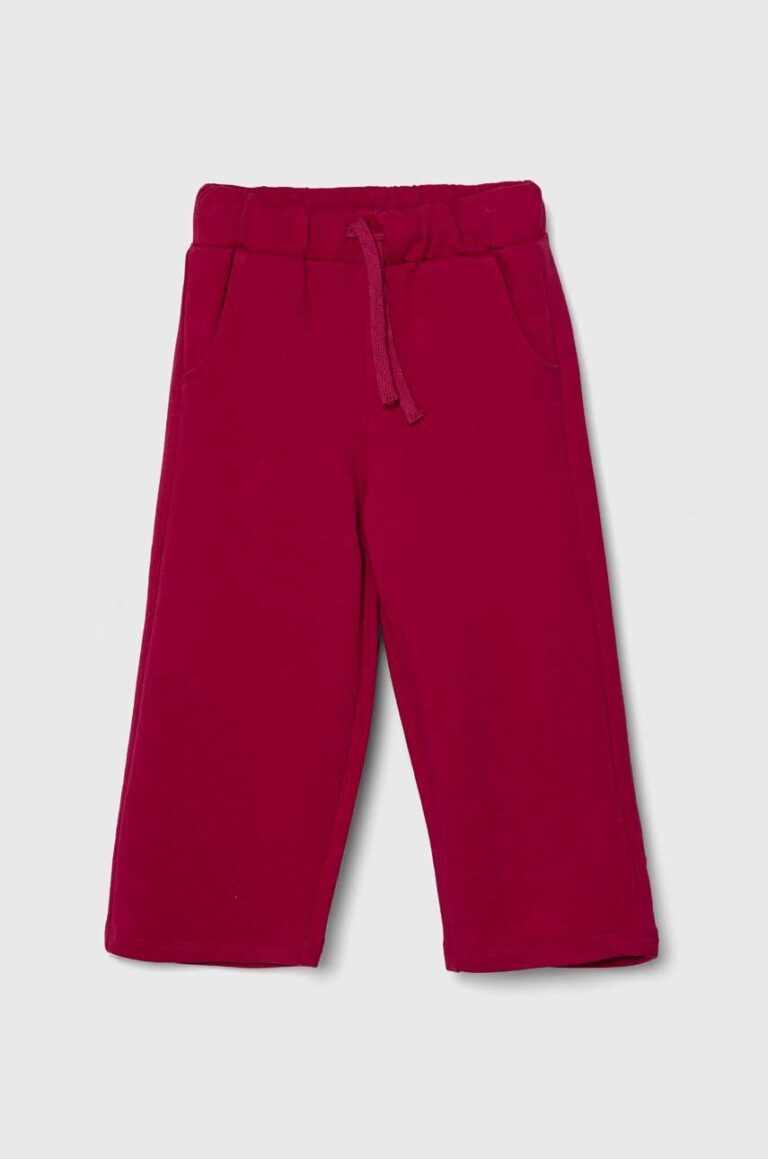 United Colors of Benetton pantaloni culoarea roz