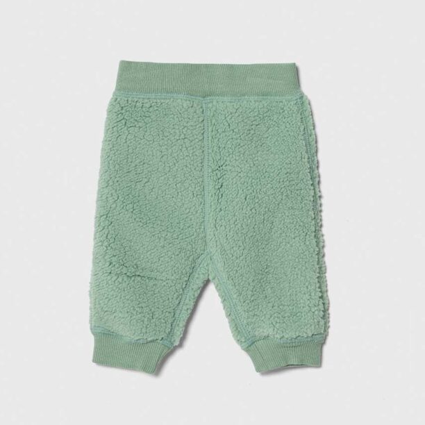 United Colors of Benetton pantaloni reversibili culoarea verde