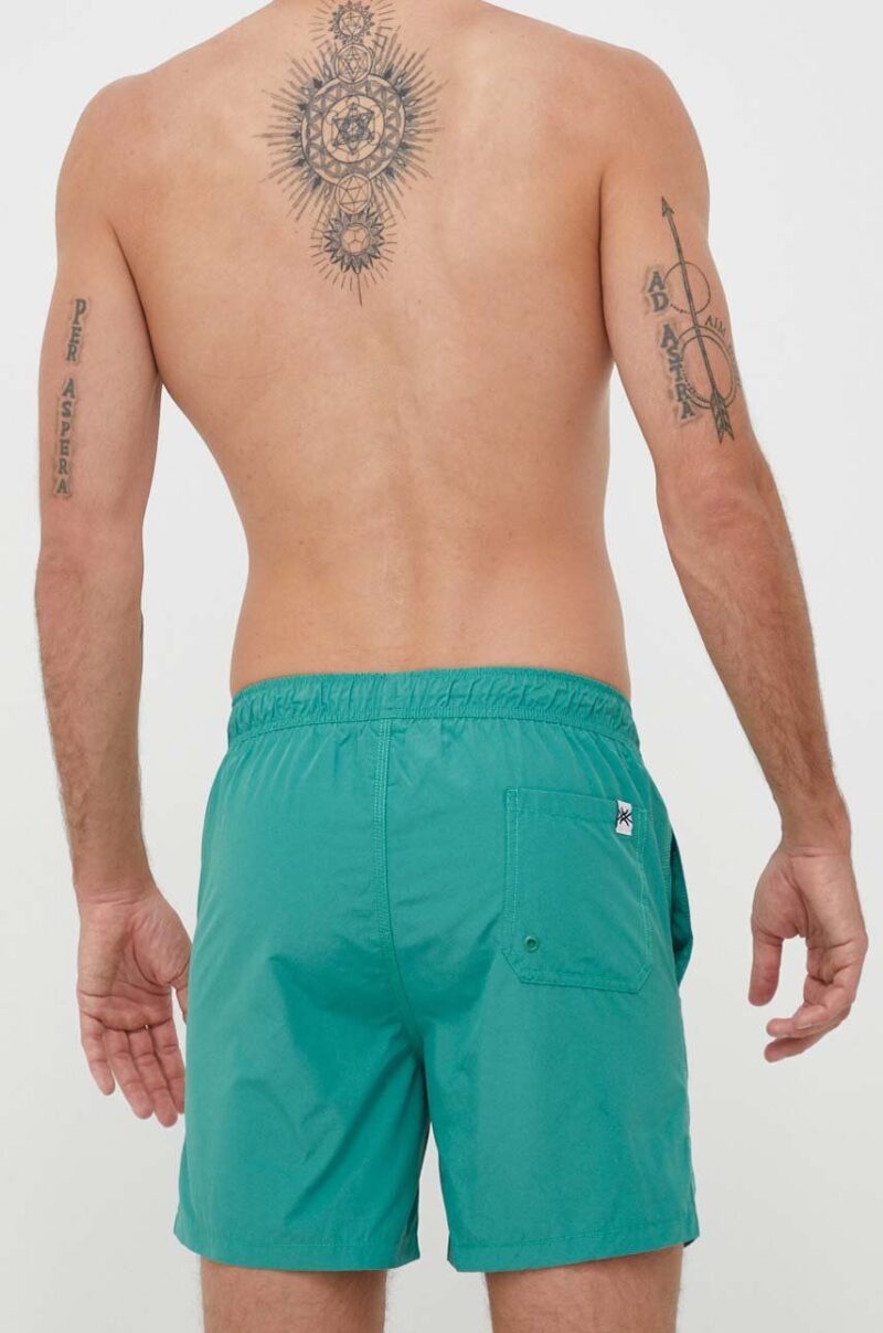 United Colors of Benetton pantaloni scurti de baie culoarea verde preţ