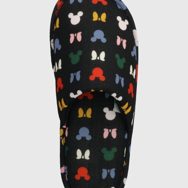 United Colors of Benetton papuci copii x Disney culoarea negru preţ