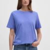 United Colors of Benetton tricou din bumbac culoarea violet