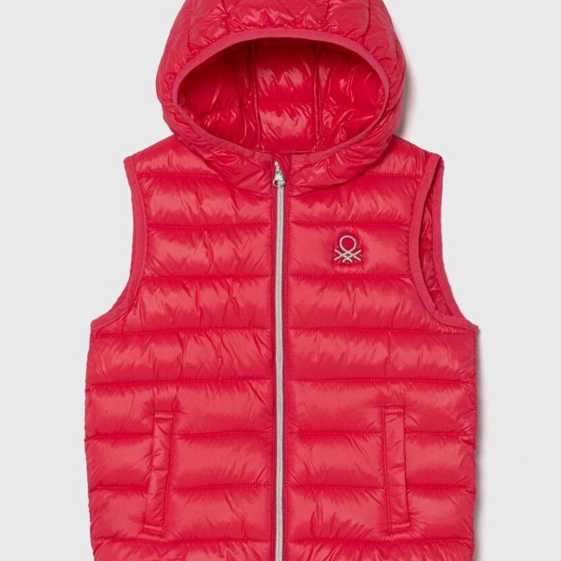 United Colors of Benetton vesta copii culoarea roz