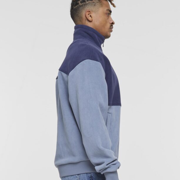 Original Urban Classics Jachetă  fleece  bleumarin / albastru fumuriu