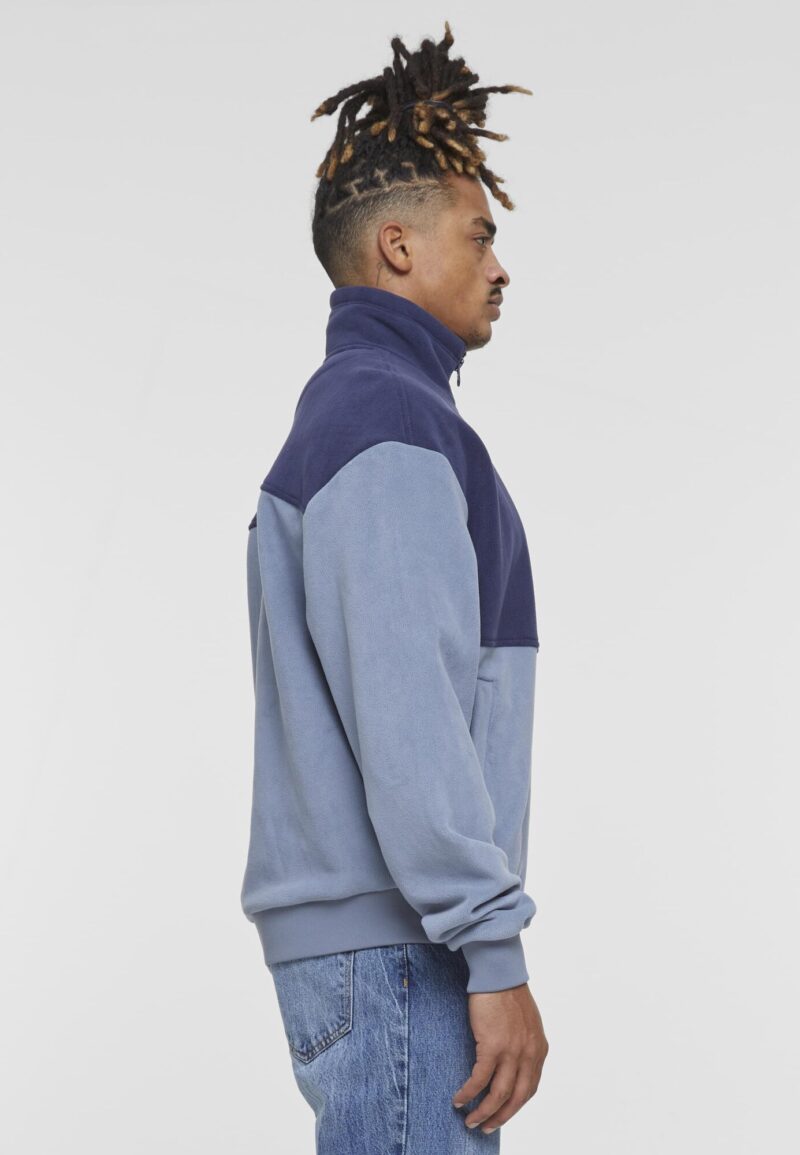 Original Urban Classics Jachetă  fleece  bleumarin / albastru fumuriu