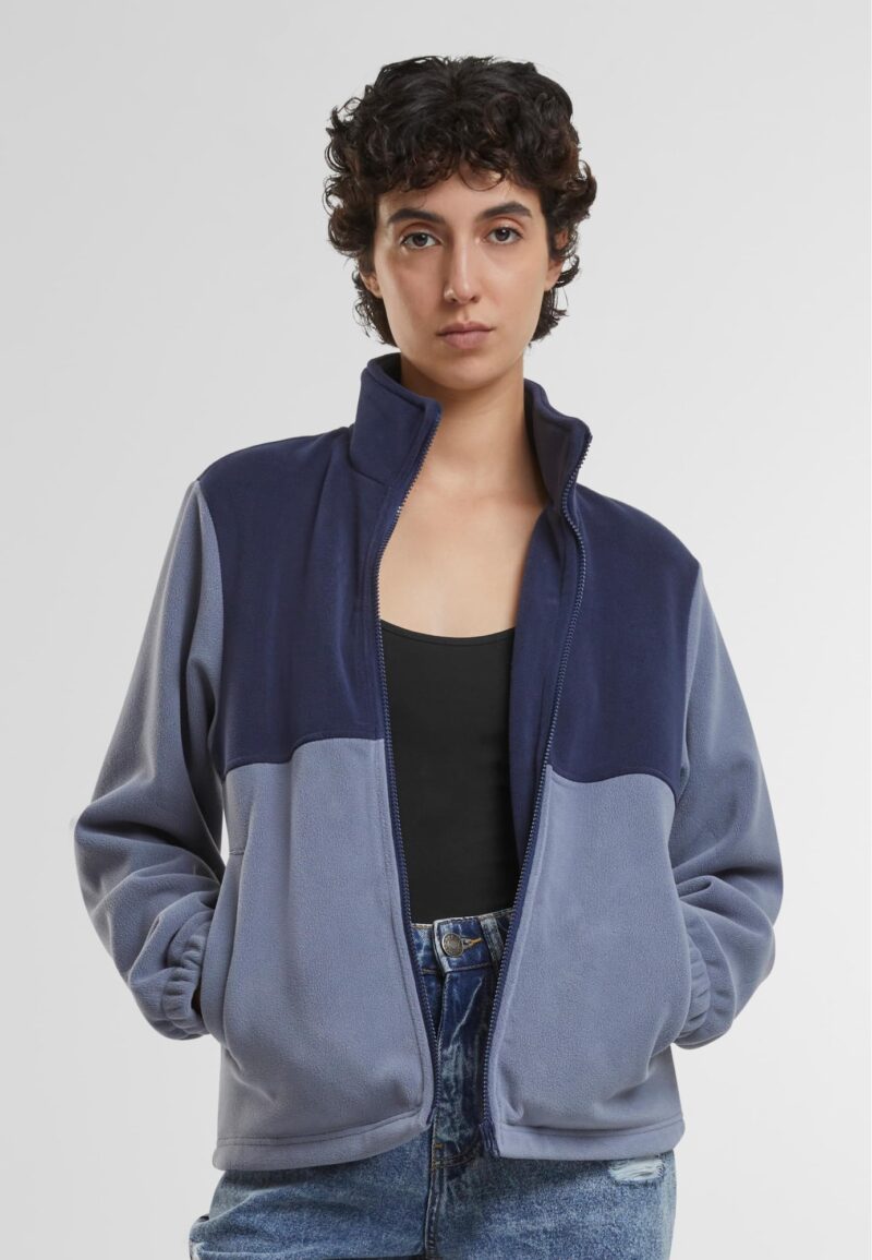 Urban Classics Jachetă  fleece  indigo / albastru porumbel preţ