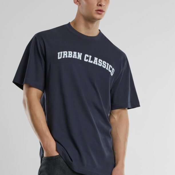 Preţ Urban Classics Tricou  albastru marin / alb