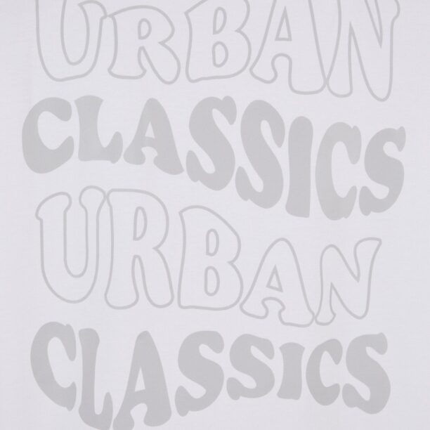 Original Urban Classics Tricou  gri / alb