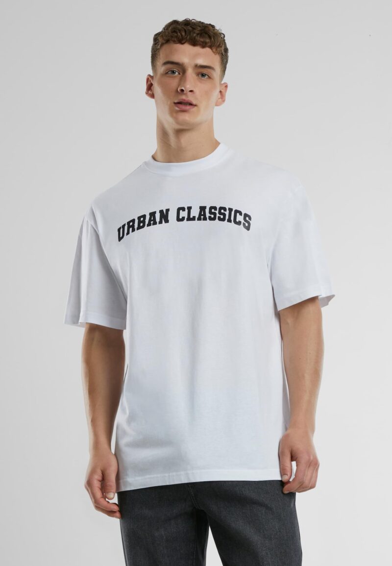 Preţ Urban Classics Tricou  negru / alb