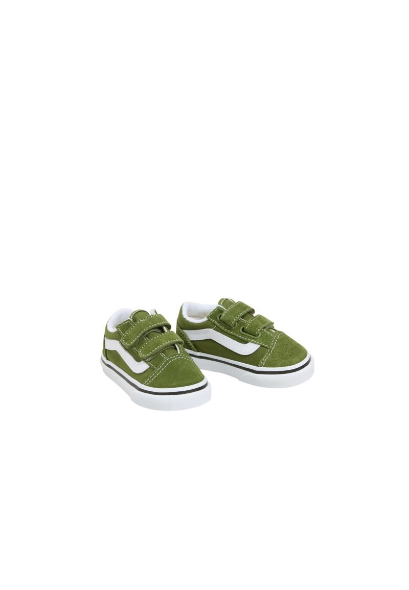 VANS Sneaker 'Old Skool V'  verde / alb