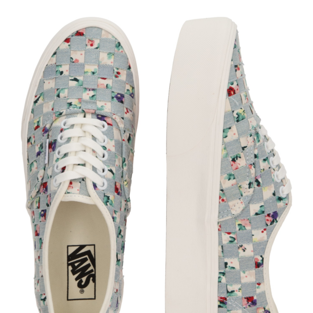 VANS Sneaker low 'Authentic'  bej deschis / albastru / verde / lila