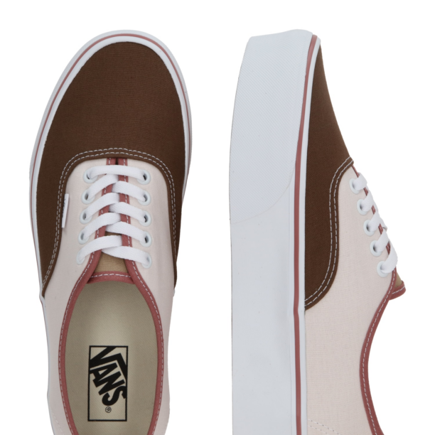 VANS Sneaker low 'Authentic'  maro / roz pal / alb