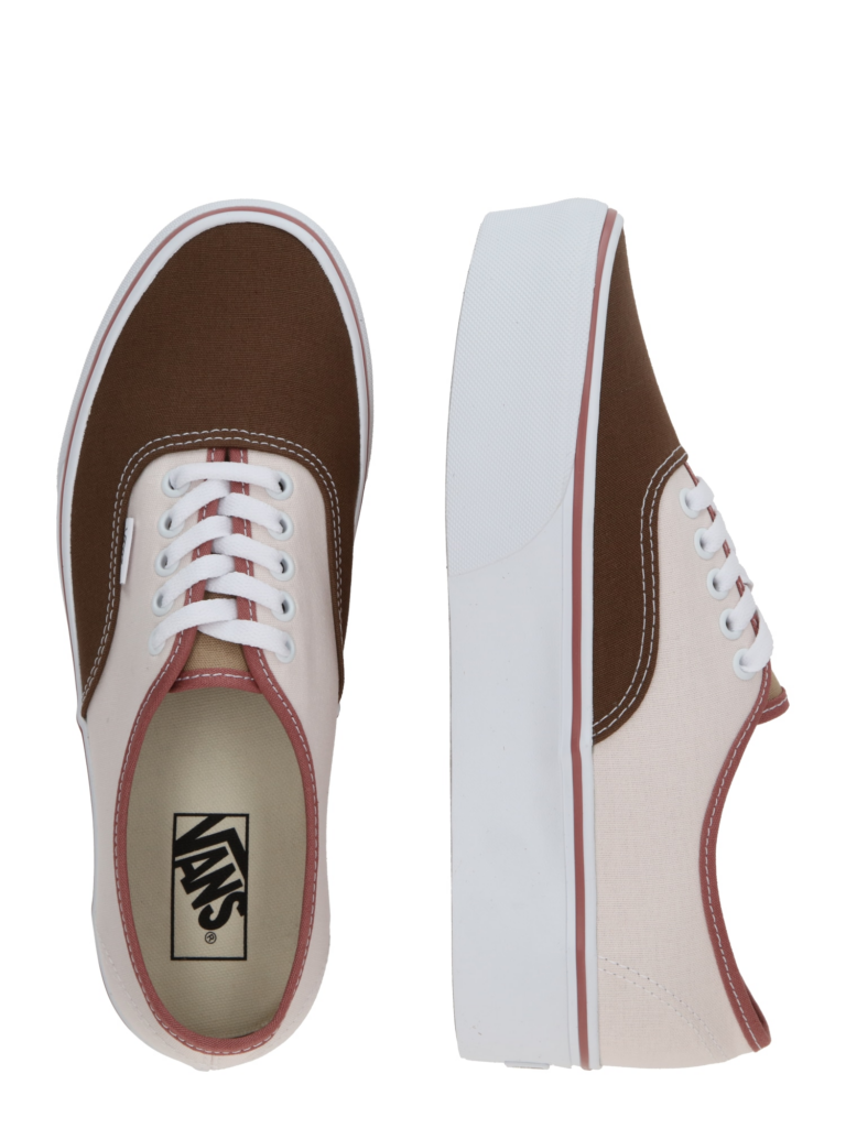 VANS Sneaker low 'Authentic'  maro / roz pal / alb