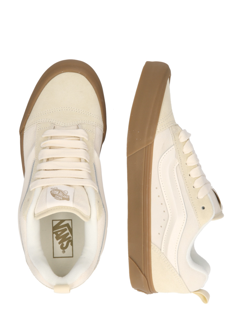 VANS Sneaker low 'Knu Skool'  alb murdar / alb natural