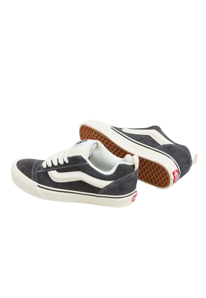 VANS Sneaker low 'Knu Skool'  gri metalic / alb preţ