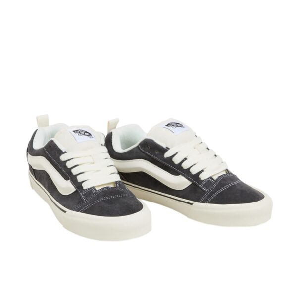 VANS Sneaker low 'Knu Skool'  gri metalic / alb