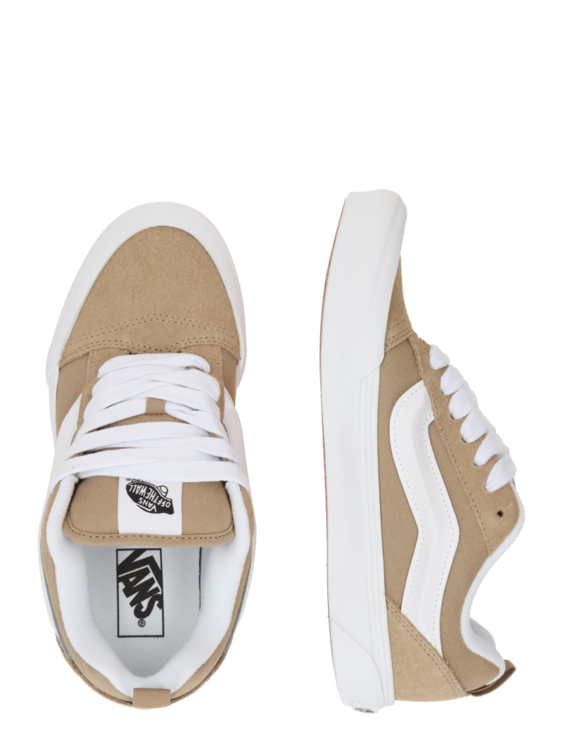 VANS Sneaker low 'Knu Skool'  kaki / alb