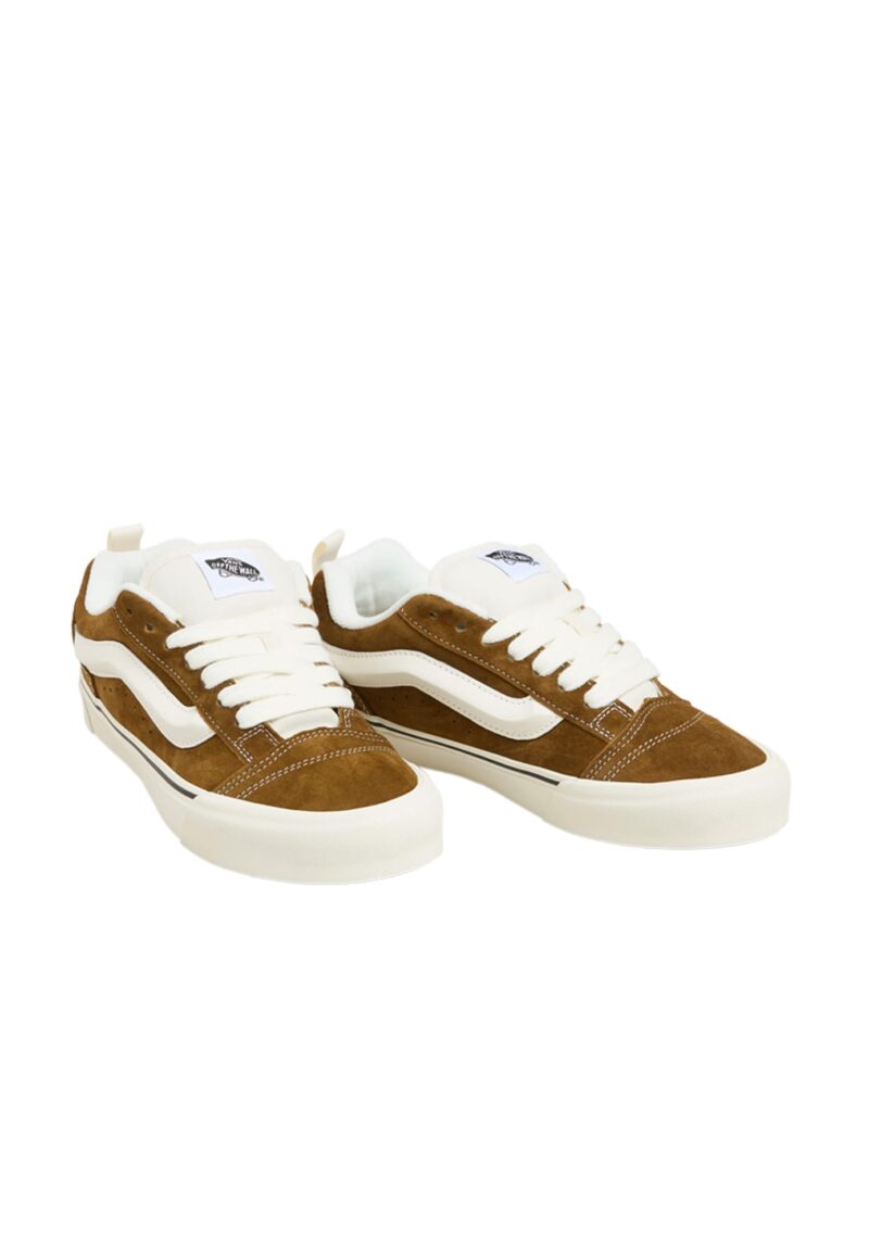 VANS Sneaker low 'Knu Skool'  maro / alb