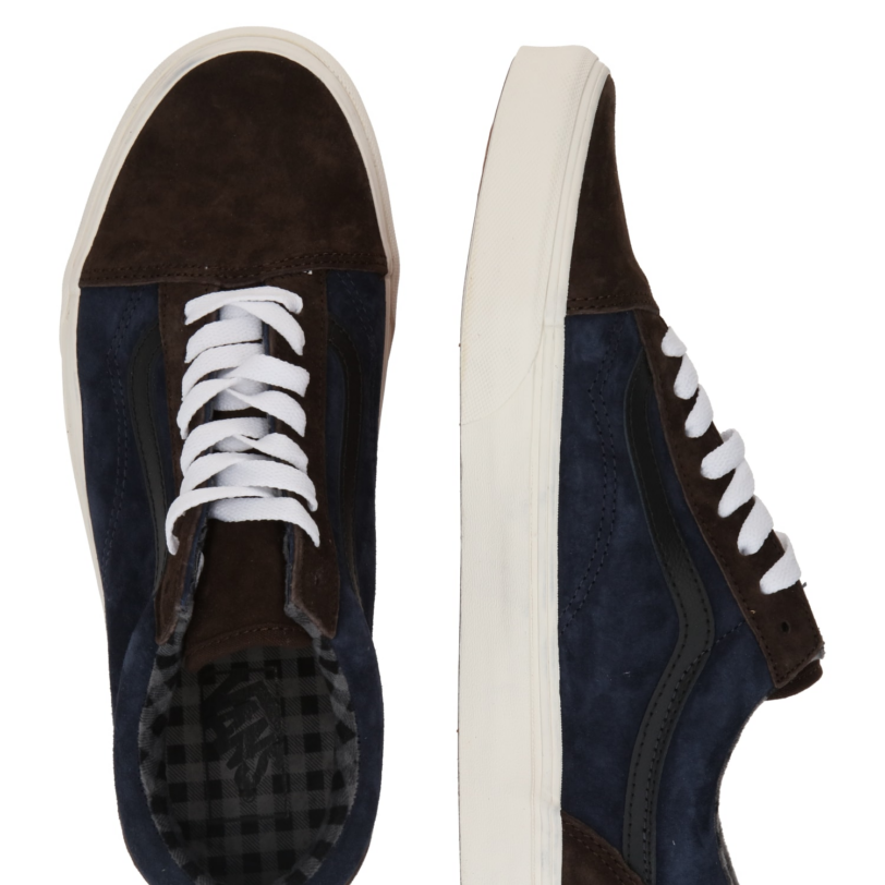 VANS Sneaker low 'OLD SKOOL'  albastru închis / maro închis / negru
