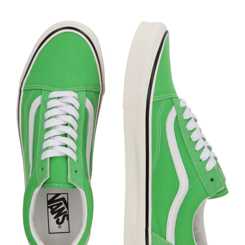 VANS Sneaker low 'Old Skool 36 DX'  verde limetă / alb