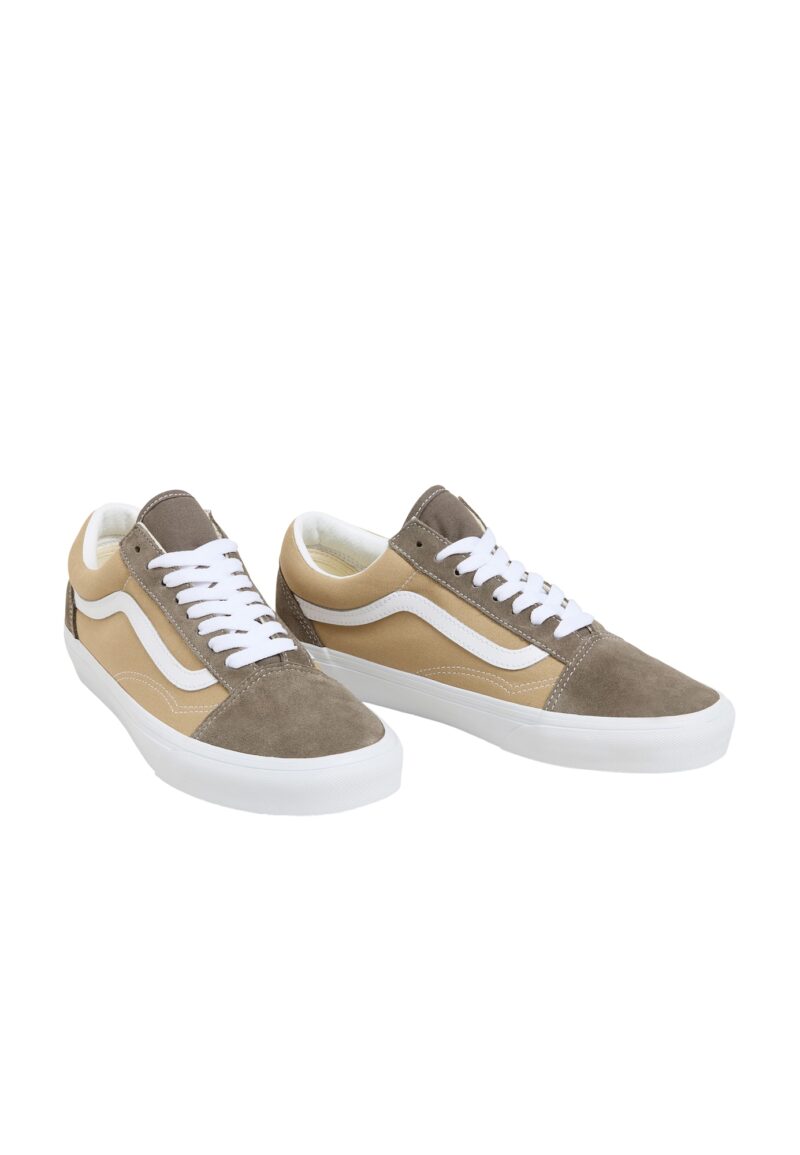 VANS Sneaker low 'Old Skool'  bej / verde / alb