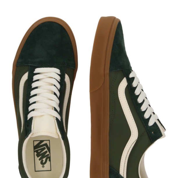 VANS Sneaker low 'Old Skool'  bej / verde / verde închis