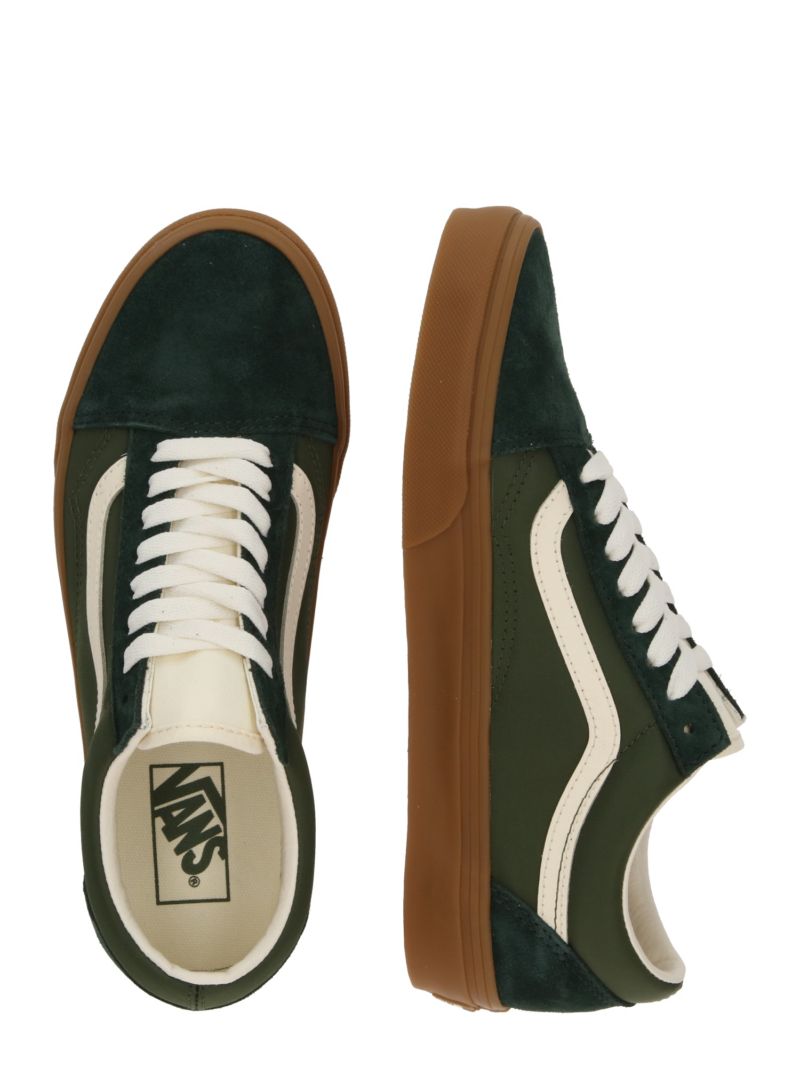 VANS Sneaker low 'Old Skool'  bej / verde / verde închis