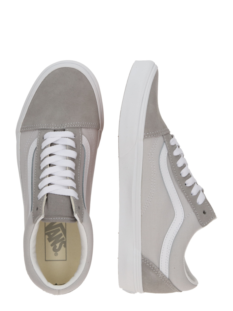 VANS Sneaker low 'Old Skool'  gri / gri deschis / alb