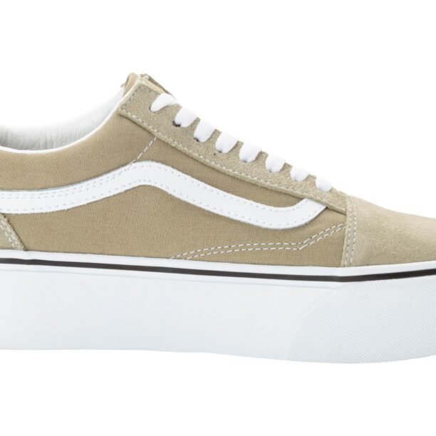 VANS Sneaker low 'Old Skool'  kaki / alb preţ