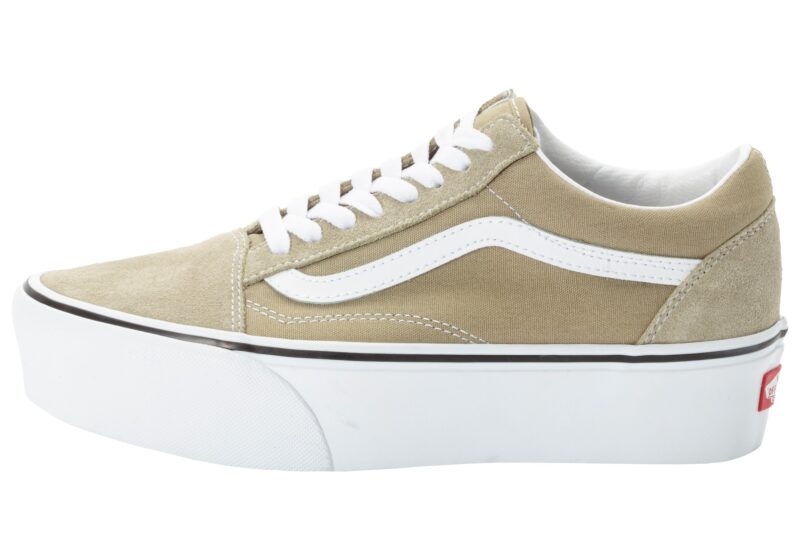 Preţ VANS Sneaker low 'Old Skool'  kaki / alb