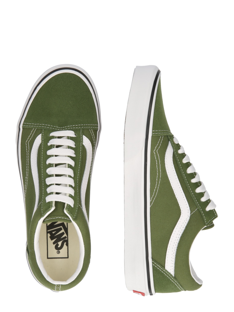 VANS Sneaker low 'Old Skool'  oliv / alb