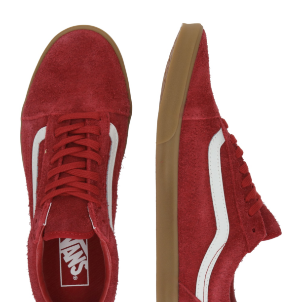 VANS Sneaker low 'Old Skool'  roșu / alb