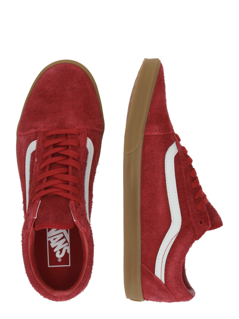 VANS Sneaker low 'Old Skool'  roșu / alb