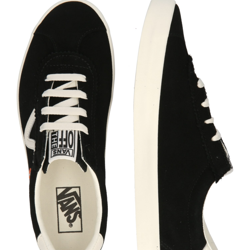 VANS Sneaker low  gri argintiu / portocaliu homar / negru / alb
