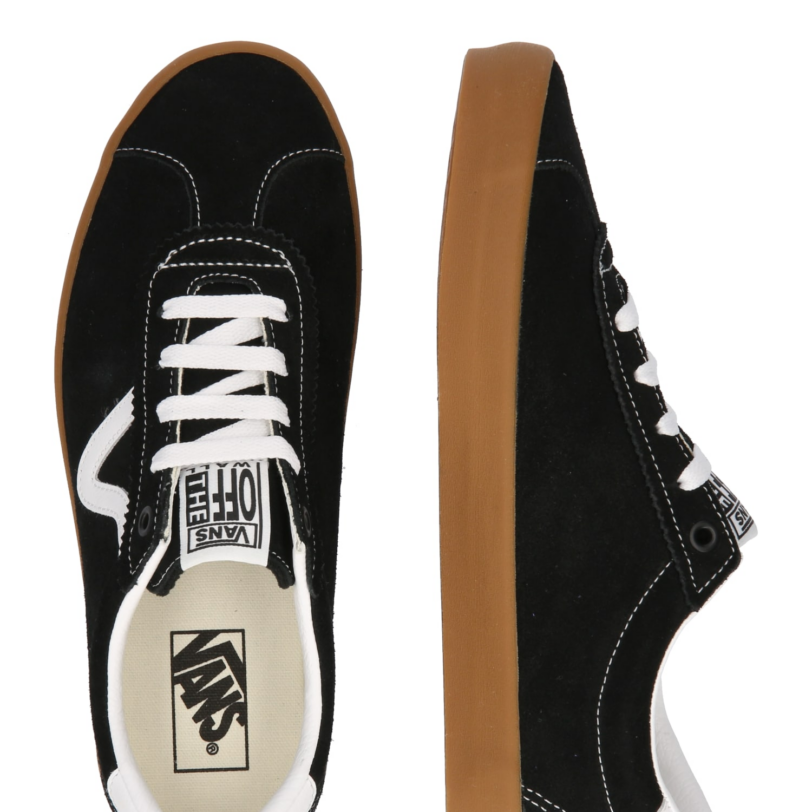 VANS Sneaker low  negru / alb