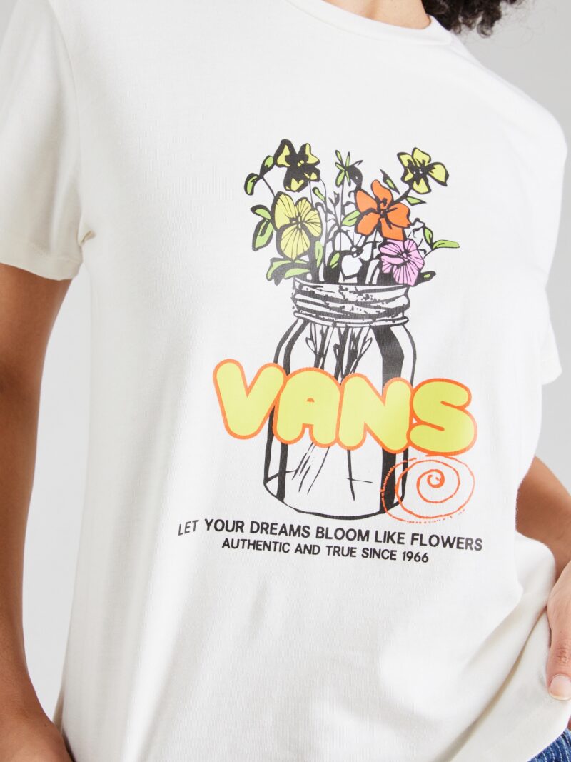 Preţ VANS Tricou 'BOUQUET'  galben / portocaliu / negru / alb