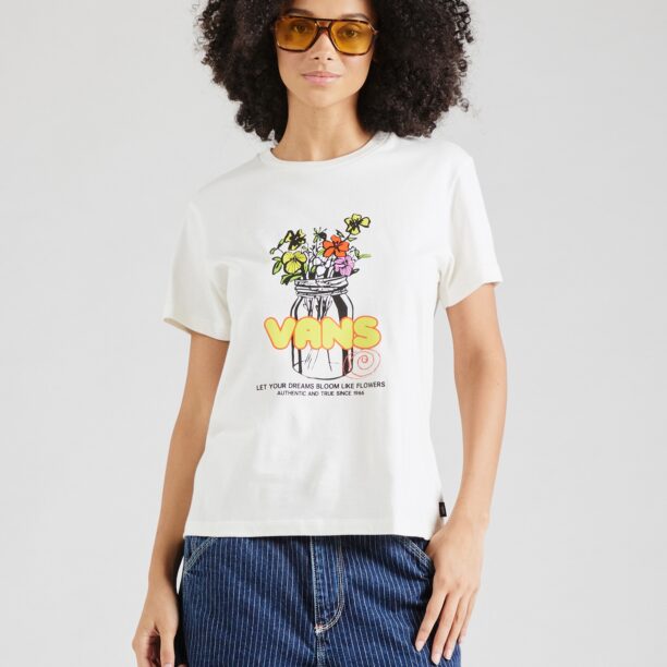 VANS Tricou 'BOUQUET'  galben / portocaliu / negru / alb