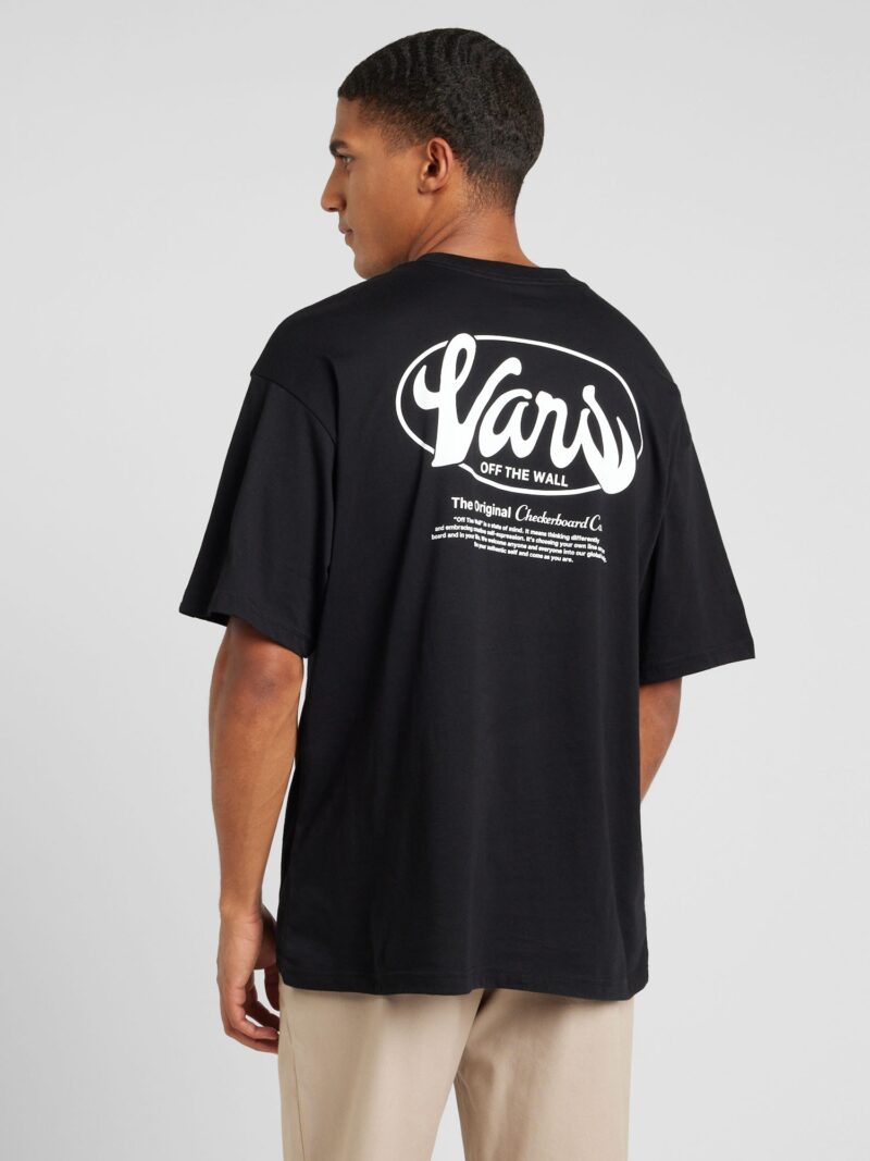 Cumpăra VANS Tricou 'Global Line'  negru / alb