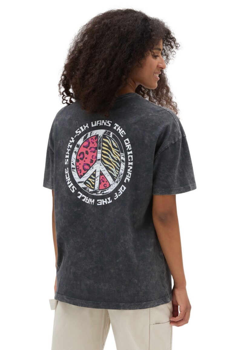 VANS Tricou 'Wild peace'  gri metalic preţ