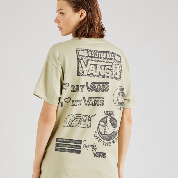 VANS Tricou  grej / negru preţ