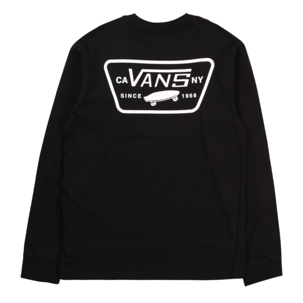 VANS Tricou  negru / alb