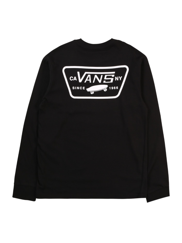 VANS Tricou  negru / alb